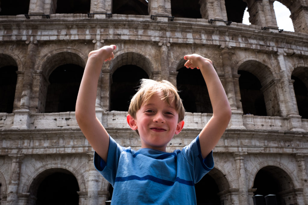 Carson at the Colosseum